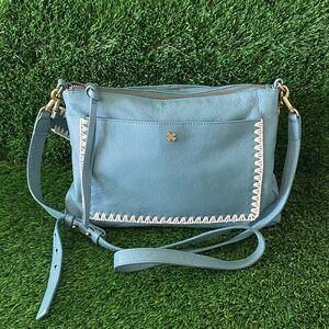 Lucky Brand Cori Stitch‎ Detail Shoulder Bag Robins Egg Blue